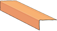 Corner flashing cap 1.200m
